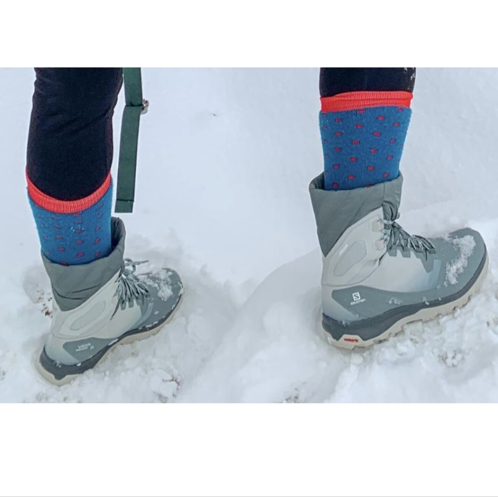 Salomon Gray Winter Boots